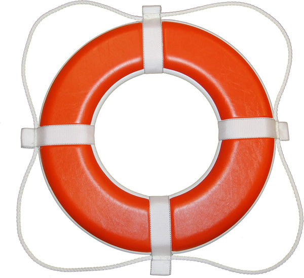 24" Orange Foam Life Ring
