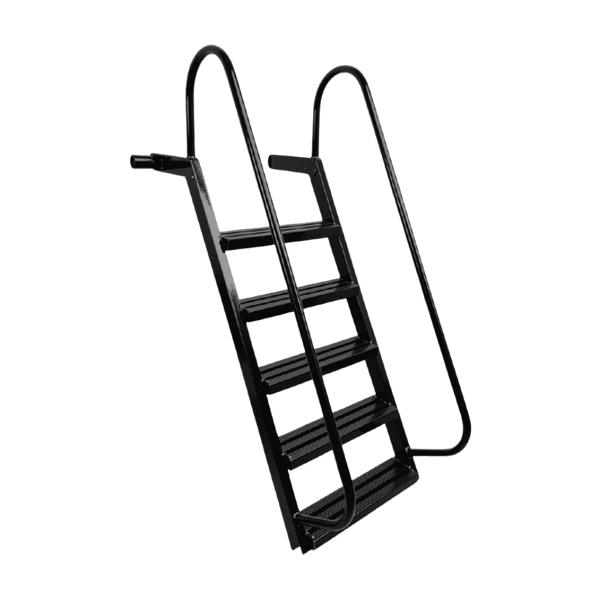 5-Step Wet Steps Dock Ladder – Hammered Copper Vein Powder Coat Finish (WELDED)