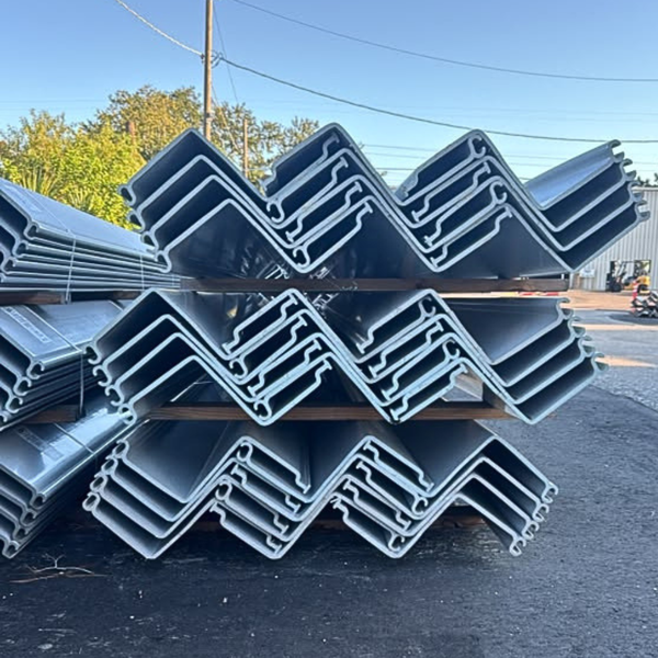 12' Everlast ESP 8.5 Vinyl Sheet Pile, Grey