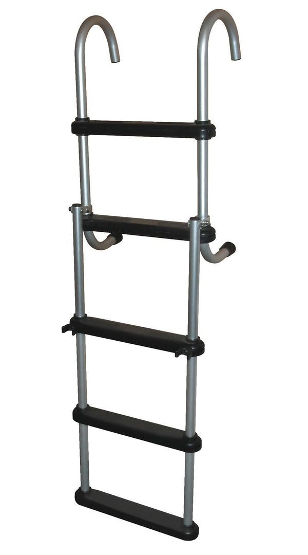 5 Step Anodized Aluminum Removable Pontoon Ladder