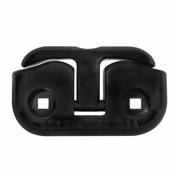 6 in. Aluminum Flip-Up Cleat, BLACK