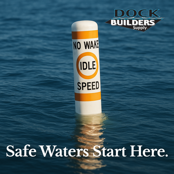 Marker Buoy - No Wake, Idle Speed