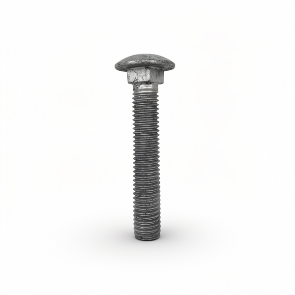 1/2" x 3" Carriage Bolt, Galvanized