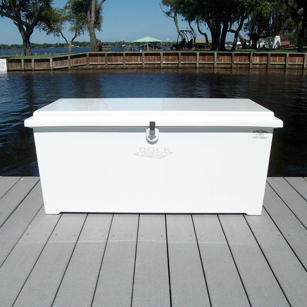 Classic Fiberglass Low Profile Dock Box 51" x 27" x 24"