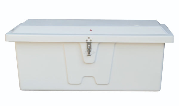 Premium Fiberglass Low Profile Dock Box 48" x 20" x 18"