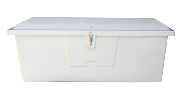 Premium Fiberglass Low Profile Dock Box 72" x 23" x 24"