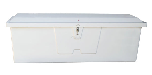 Premium Fiberglass Dock Box 73" x 28" x 29"