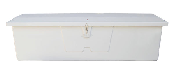 Premium Fiberglass Low Profile Dock Box 85" x 22" x 24"