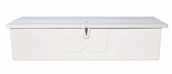 Premium Fiberglass Low Profile Dock Box 95" x 22" x 24"