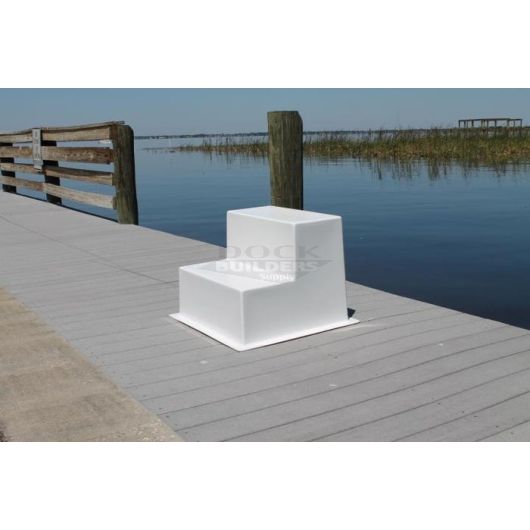 Fiberglass Dock Stairs - 2 Steps
