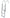 4 Step Stainless Steel Telescoping Pontoon Ladder