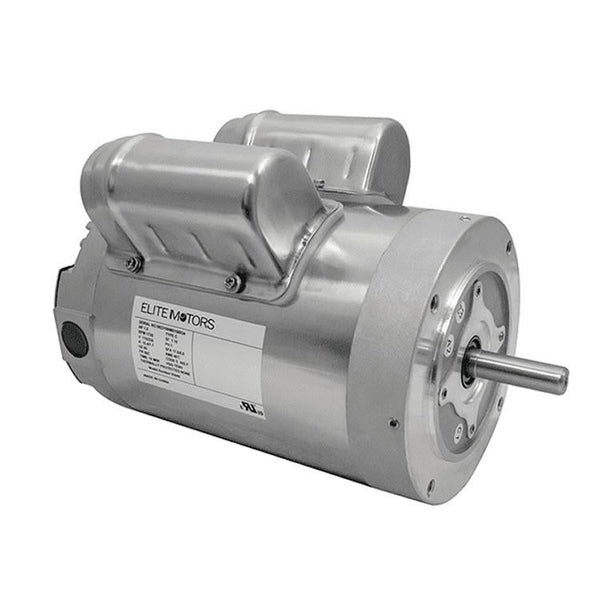 Elite 1.5 HP Stainless Steel C-Face Lift Motor, 56 Frame