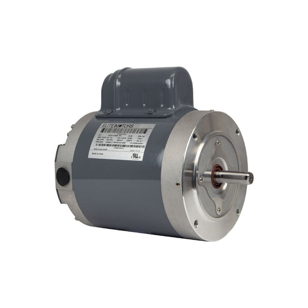 Elite 1 HP Painted C-Face Boat Lift Motor, 56 Frame