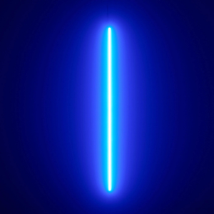 HydroGlow DockMaster Above Water Dock Light, 48" Long, 120v AC, 20', BLUE