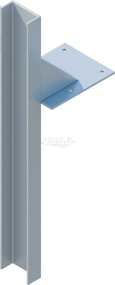 Flexmaster Dock Fender Bracket - 3' (1' up and 2' down)
