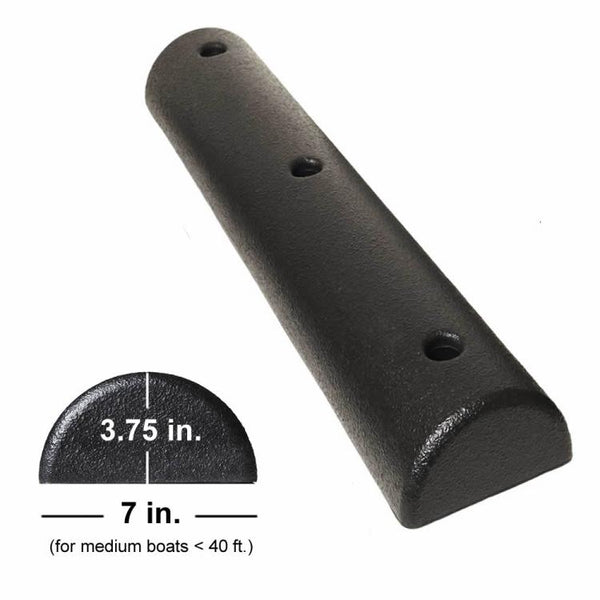 Medium 3ft Hercules Dock Bumpers™, Black