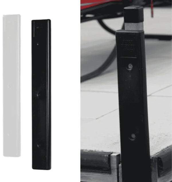 HDP Dock Bumpers, FLAT, BLACK