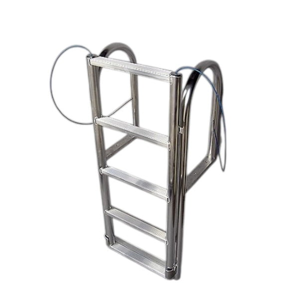 3 Step Lift Ladder with 3-1/2" Wide Steps