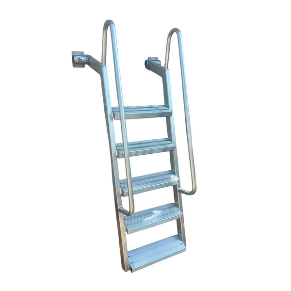 5-Step Wet Steps Dock Ladder with Handrails (BOXED)