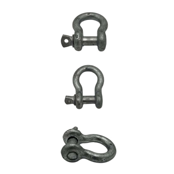 3/8″ Hot-Dip Galvanized Anchor Shackle – Heavy Duty Marine Grade