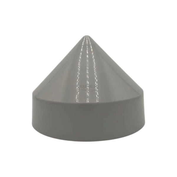 Piling Cap - Light Gray Cone (Polypropylene) 10" Round