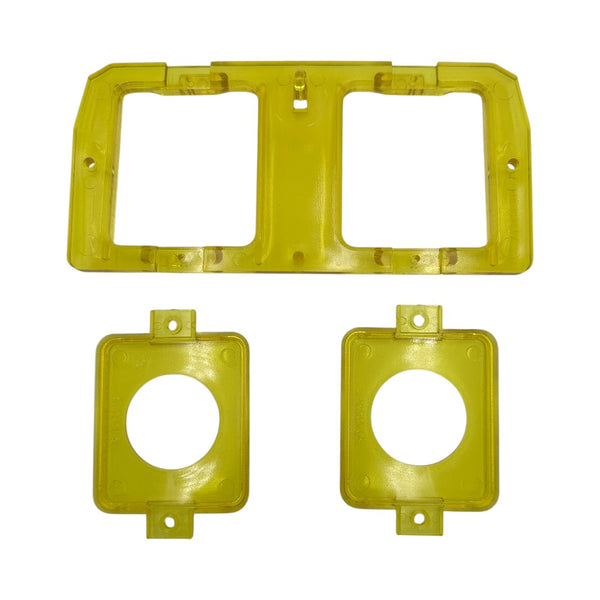 Eaton 30A-30A Amber Faceplate - MPL1127