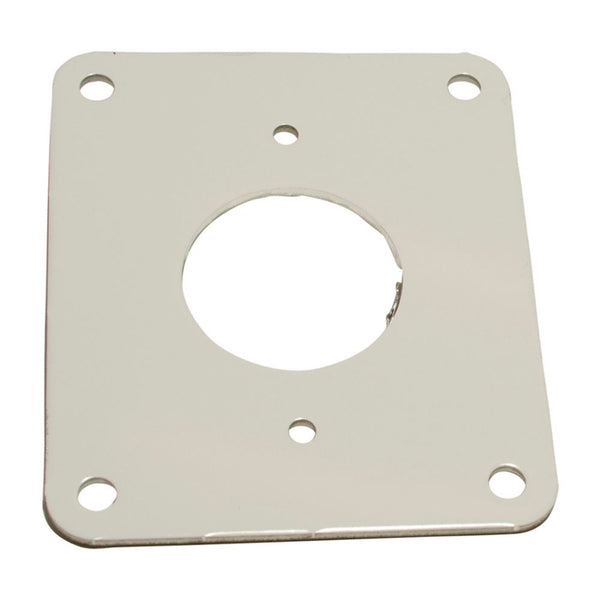 Hatteras - Aluminum mounting plate for stainless steel ball valve (ball valve not included) (Item# MPL6584)