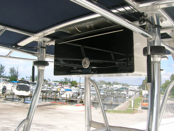 C&M Marine - 34" Overhead Electronics Box Boat - 34" x 14-3/4" x 11" (WHITE)