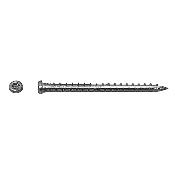 #10 x 2-1/2" Composite Deck Screws, 305 Stainless, T25 Torx Drive (2,000 pieces)