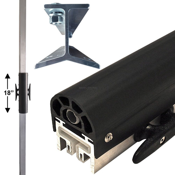 SlideMoor PLUS, 18" Slide, 8' Y-Beam Track