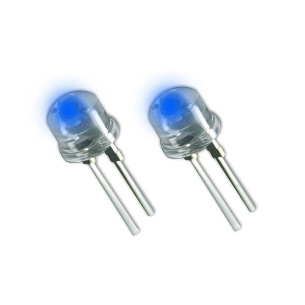 BLUE 2pk LEDs For Solar Dock Post Lights