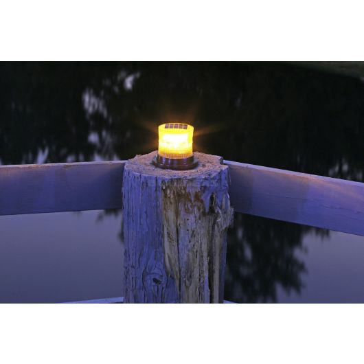 Solar Marine Light - Amber