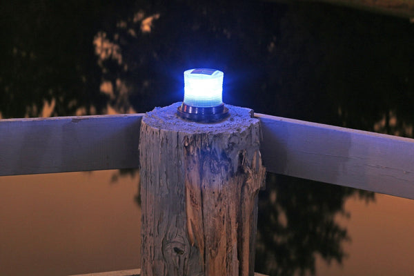 Solar Marine Light - Blue