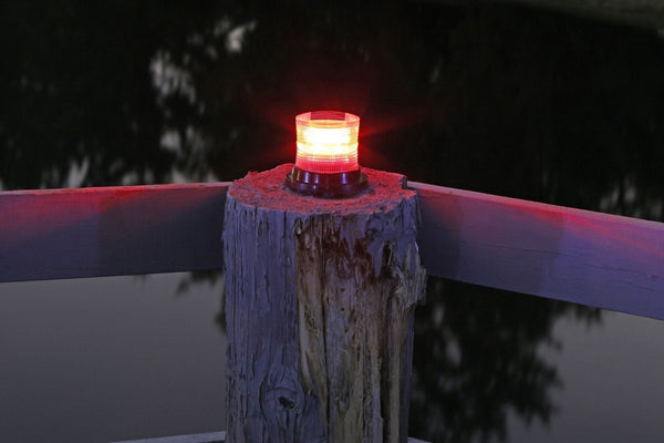 Solar Marine Light - Red
