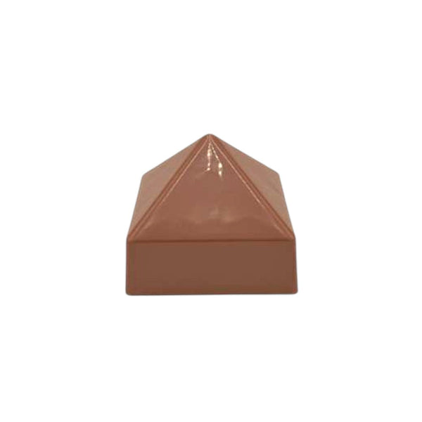 Piling Cap - Copper Cone (Polypropylene) 5.5" x 5.5" Square