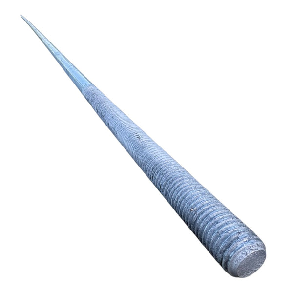 1" x 20' Tieback Anchor Rod HDG (Threaded at Both Ends)