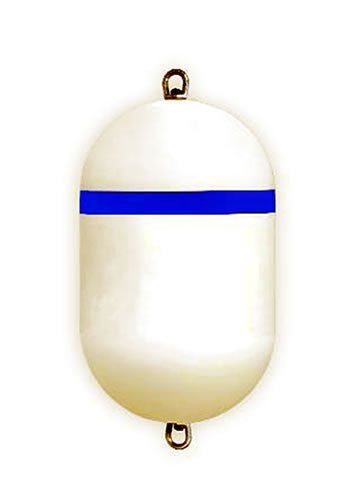 13 x 18 Elliptical Mooring Buoys with Stainless Steel Hardware