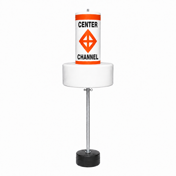 Tough Seal Float Collar Buoys with External Ballast (CENTER CHANNEL)