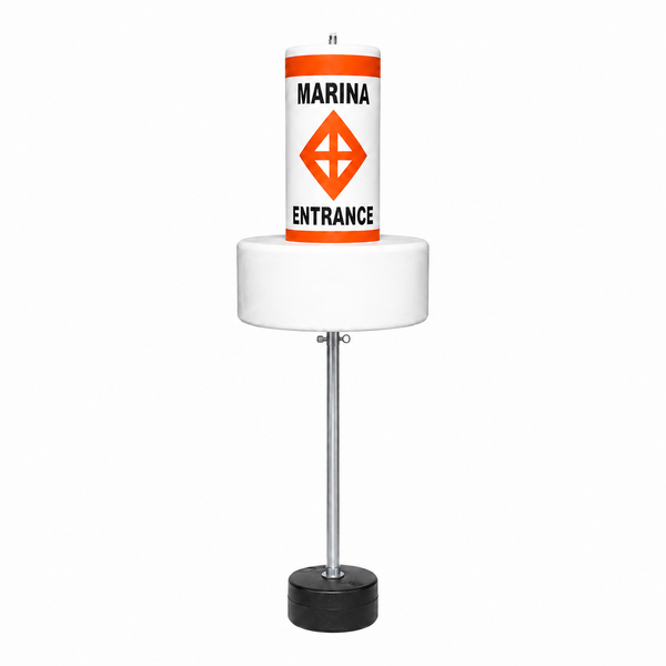 Tough Seal Float Collar Buoys with External Ballast (MARINA ENTRANCE)