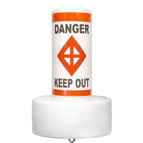 Tough Seal Shallow Water Float Collar Buoys (DANGER KEEP OUT)