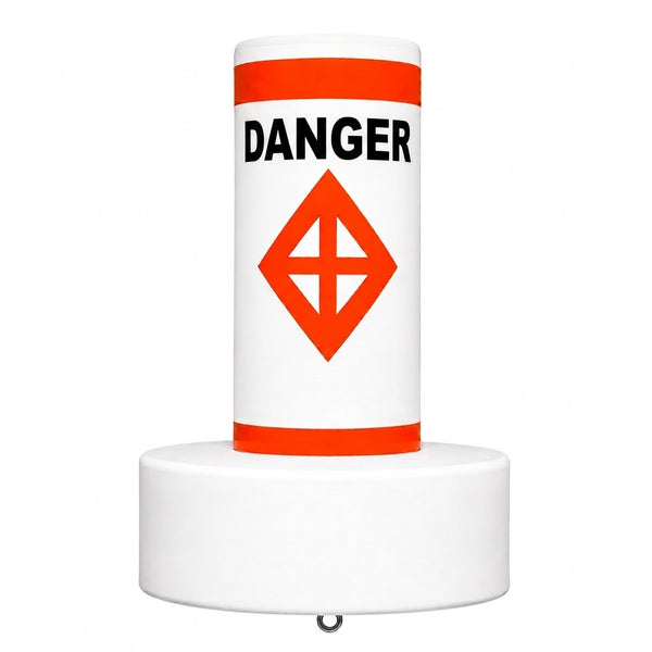 Tough Seal Shallow Water Float Collar Buoys (DANGER)