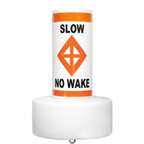 Tough Seal Shallow Water Float Collar Buoys (SLOW NOW WAKE)