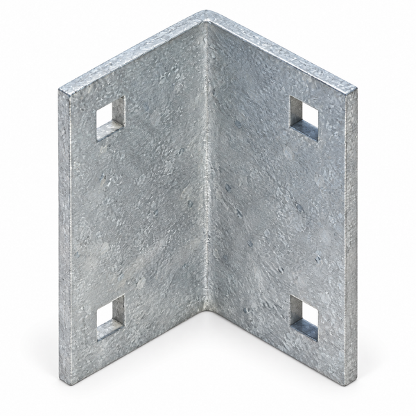 Angle Bracket 2-1/2" L x 5" H HDG
