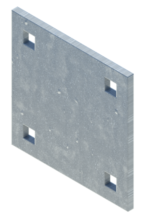 Back-Up Plate 5" x 5"