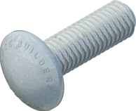 1/2" x 1-1/2" Carriage Bolt, Galvanized