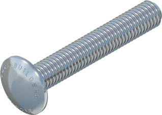 1/2" x 3" Carriage Bolt, Stainless Steel
