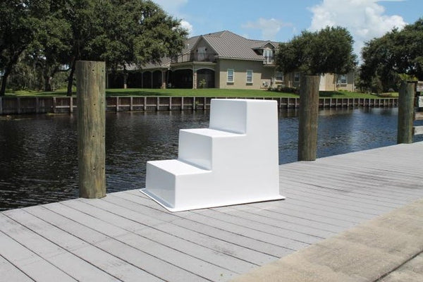 Fiberglass Dock Stairs - 3 Steps