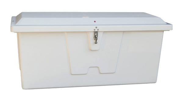 Premium Fiberglass Low Profile Dock Box 54" x 22" x 24"