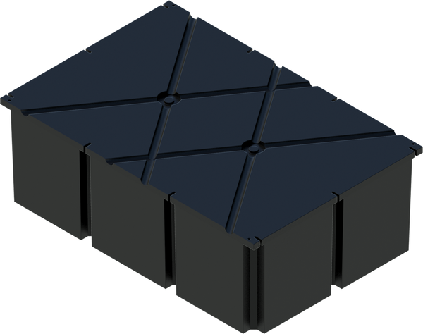 Permafloat Dock Float 48" x 72" x 24"