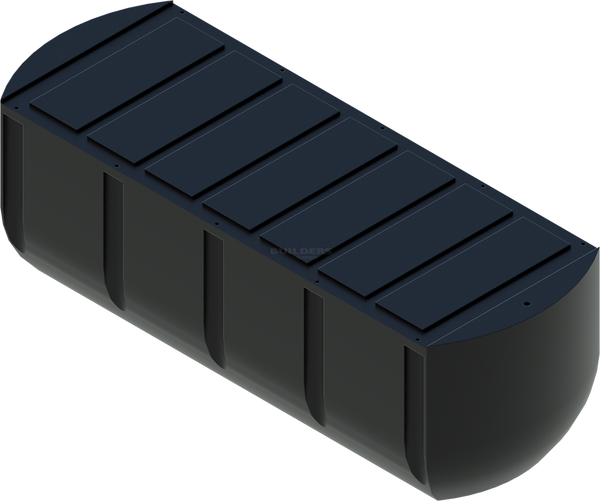 Permafloat Marine Lift Tank 34" x 96" x 30", .375 Heavy Thickness (Nominal)